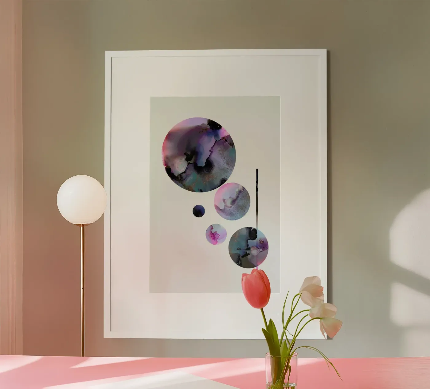 Sunrise poster by Larissa van der Laan