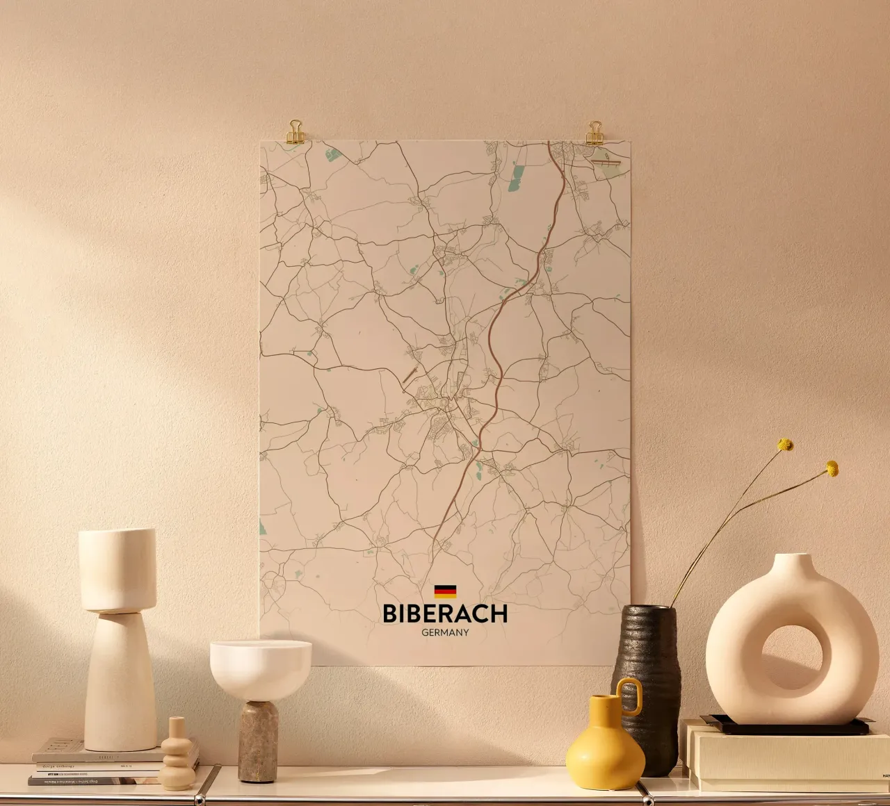 Biberach DE poster da Jacob W MICKELSON