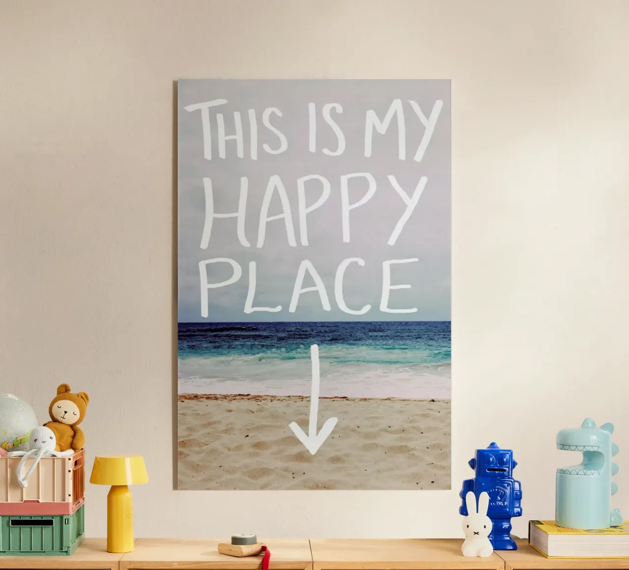 Happy Place plexiglass da Leah Flores