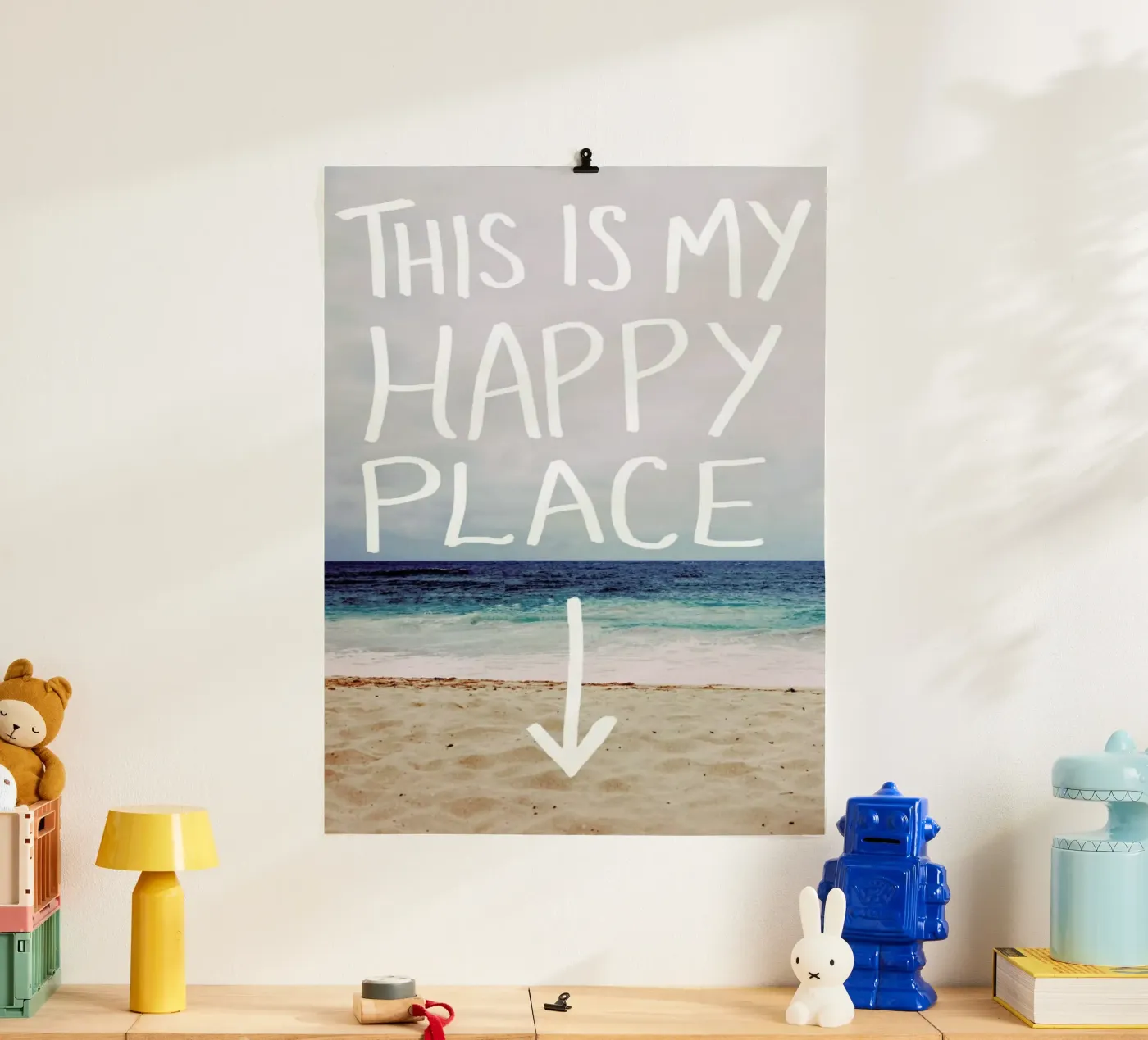 Happy Place poster da Leah Flores