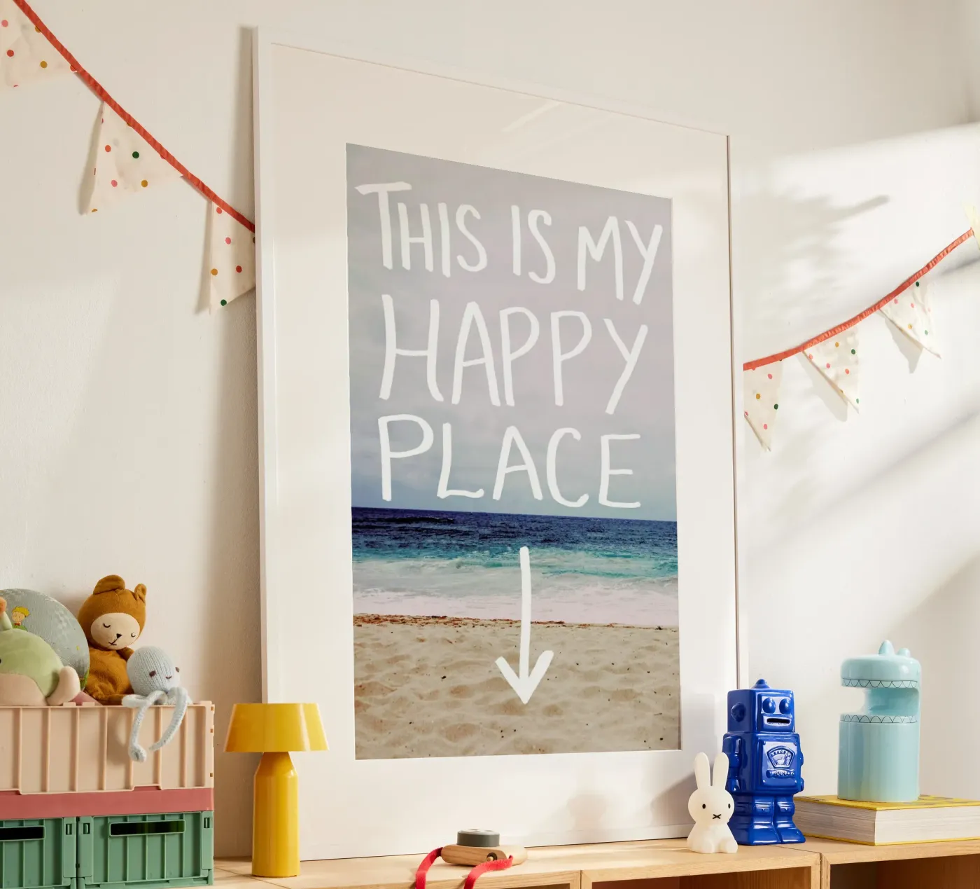 Happy Place poster da Leah Flores