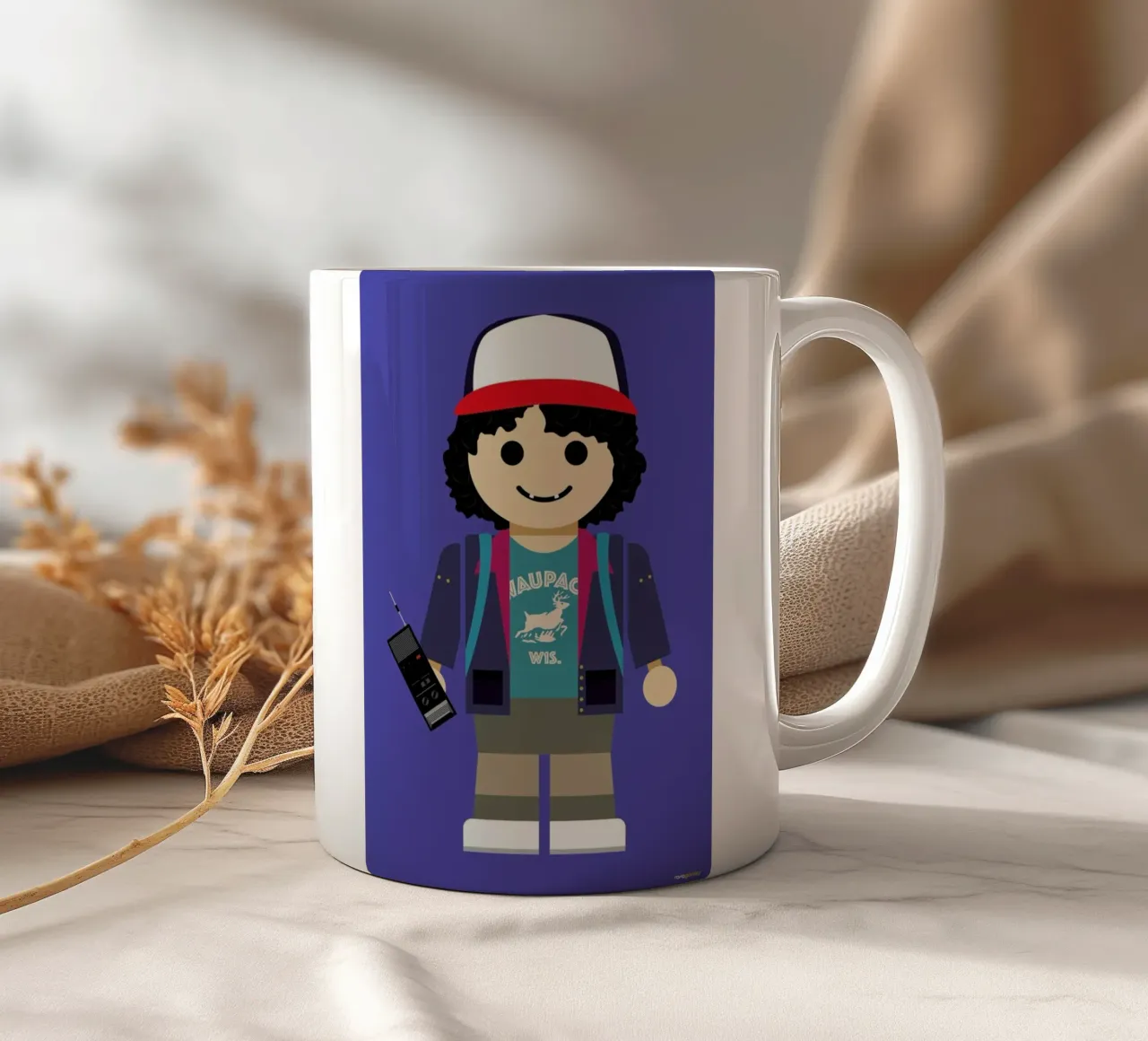 Dustin Toy tazza in ceramica da Rafa Gomes