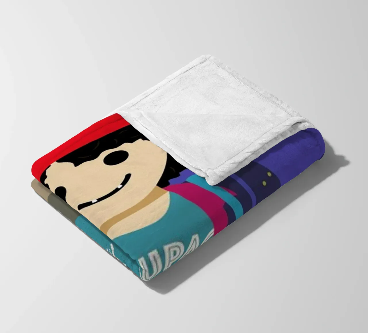 Dustin Toy fleece blanket by Rafa Gomes