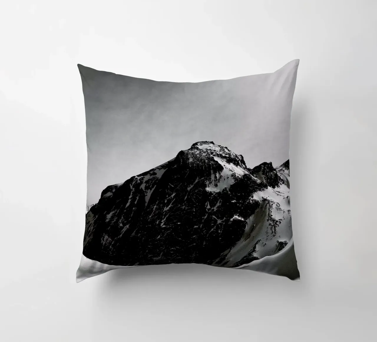 Mountains III decorative cushion by Sebastian Hilgetag