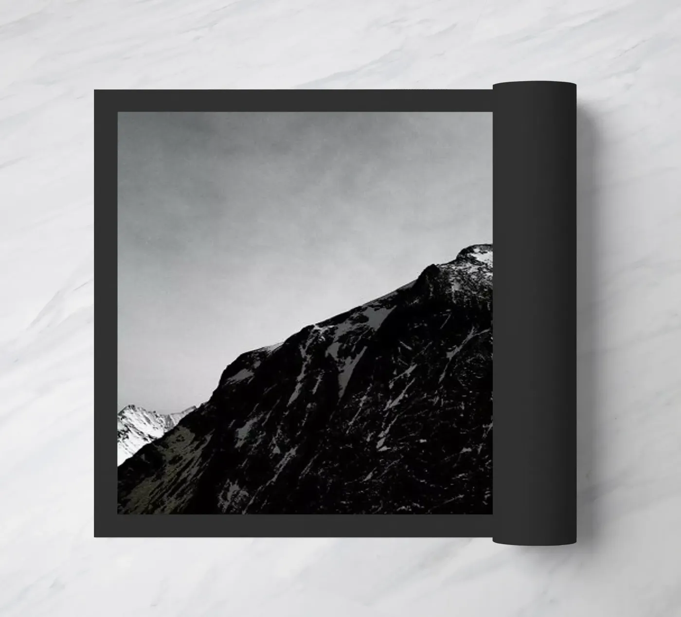 Mountains III doormat by Sebastian Hilgetag