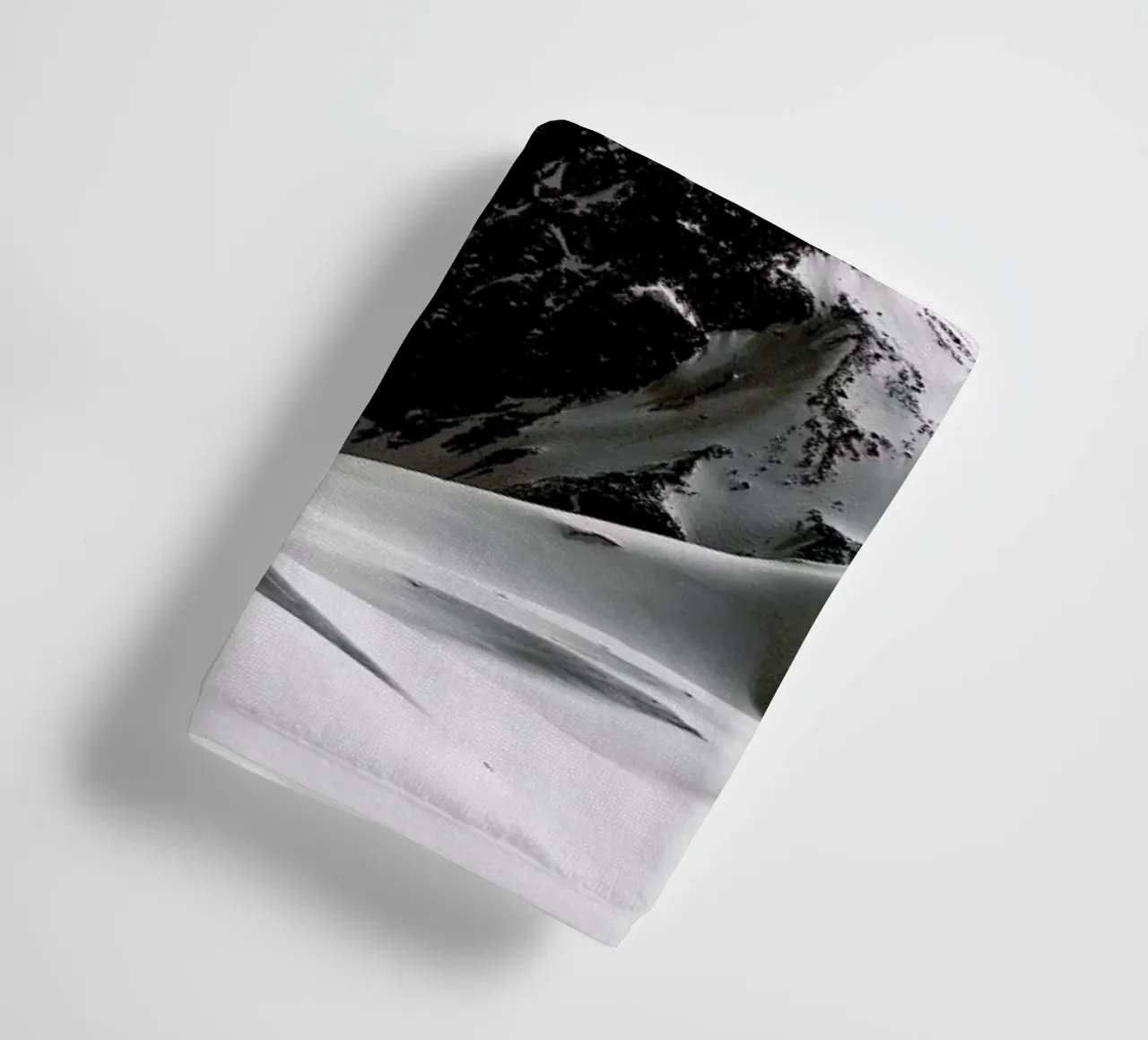 Mountains III towel by Sebastian Hilgetag