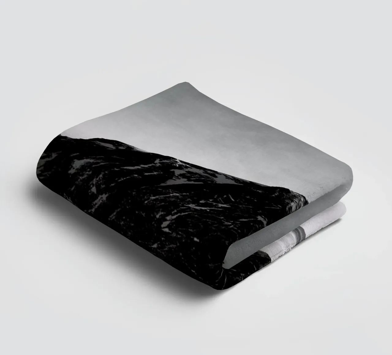 Mountains III towel by Sebastian Hilgetag