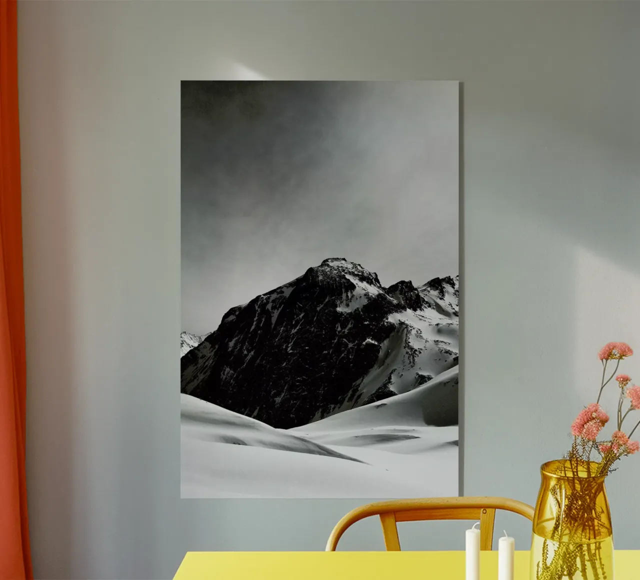 Mountains III plexiglass da Sebastian Hilgetag