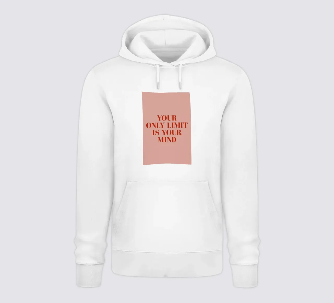 Your Only Limit felpa con cappuccio da daylight design studio