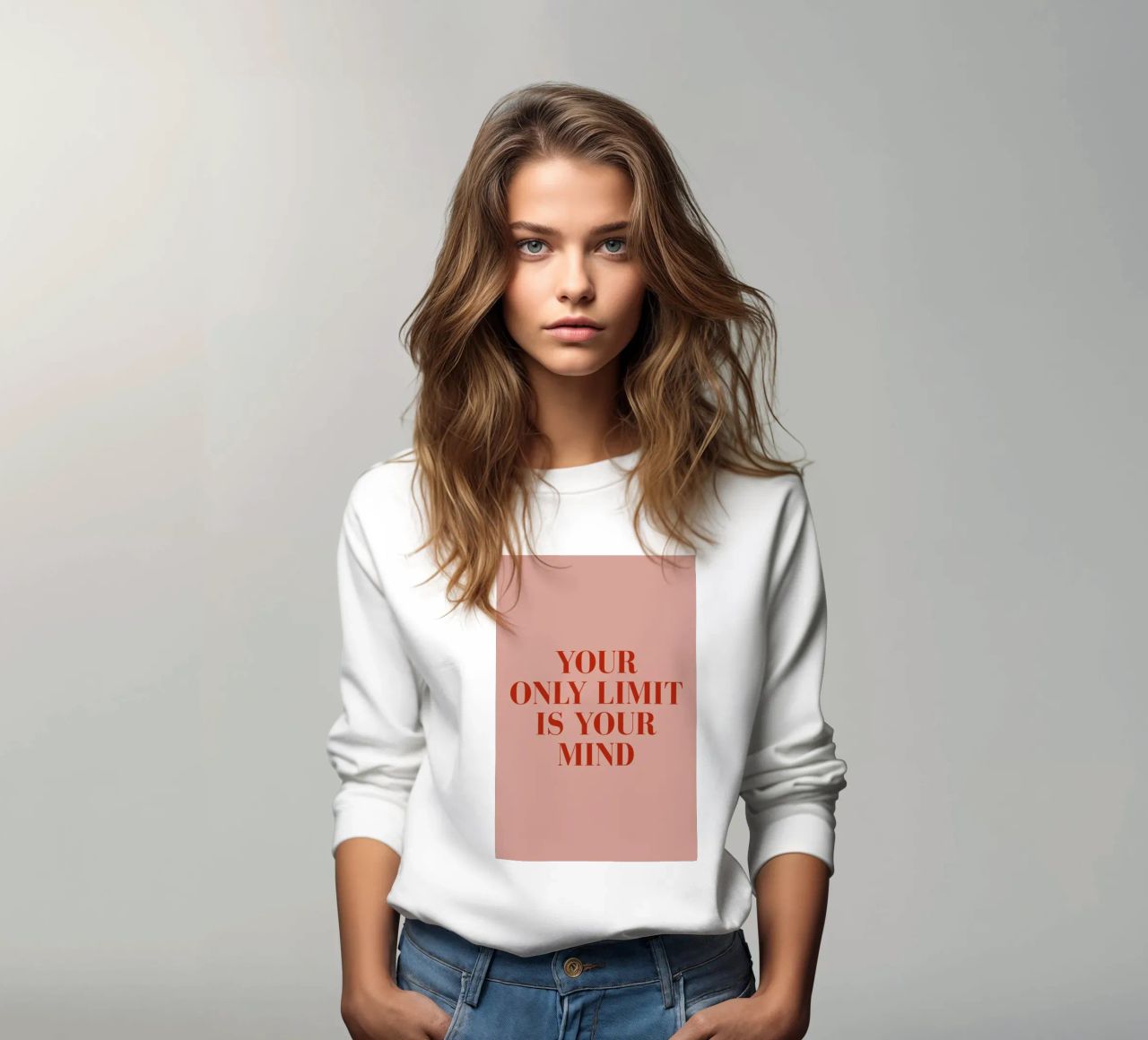 Your Only Limit sweatshirt by daylight design studio