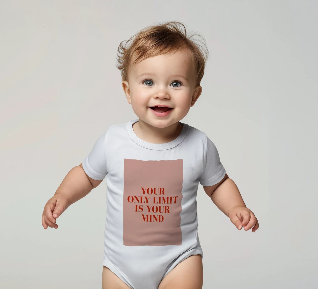 Your Only Limit body neonato maniche corte da daylight design studio