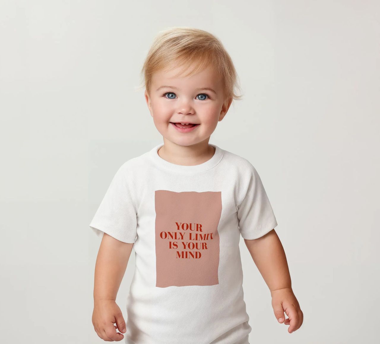 Your Only Limit maglietta neonato da daylight design studio
