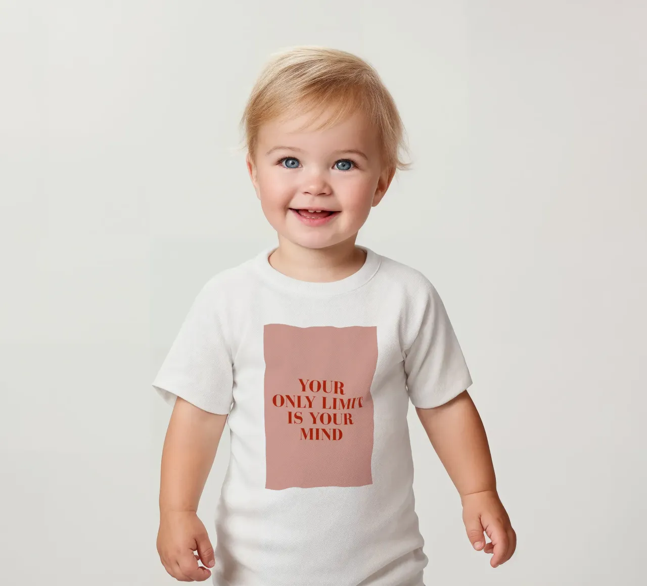 Your Only Limit maglietta neonato da daylight design studio