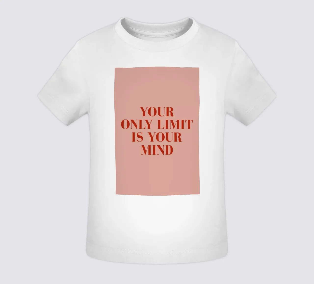 Your Only Limit maglietta neonato da daylight design studio
