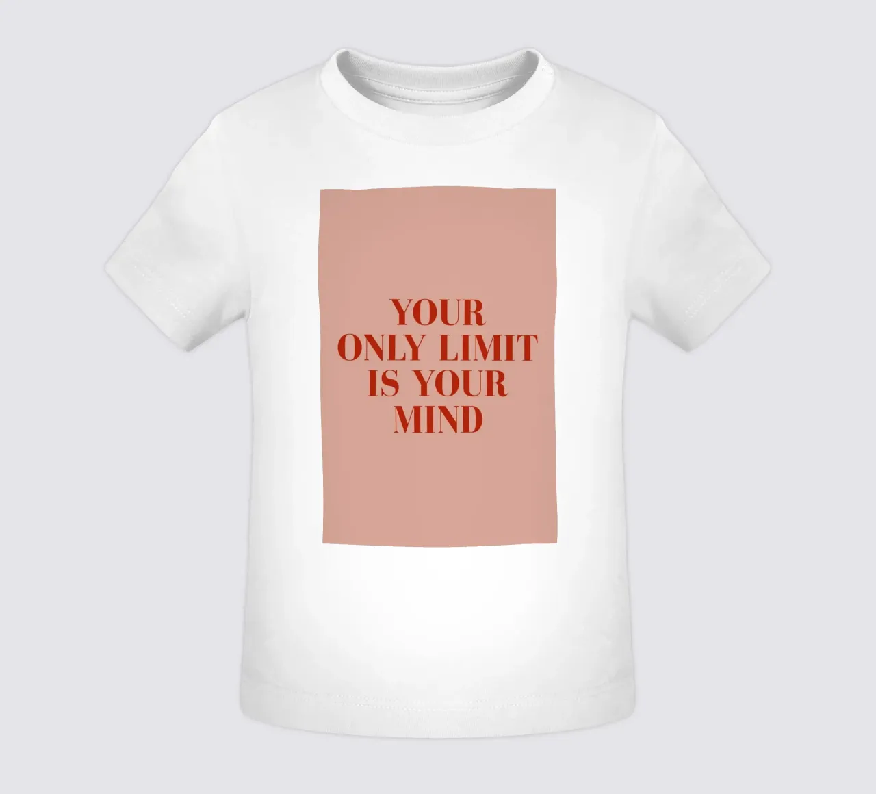 Your Only Limit baby t-shirt van daylight design studio