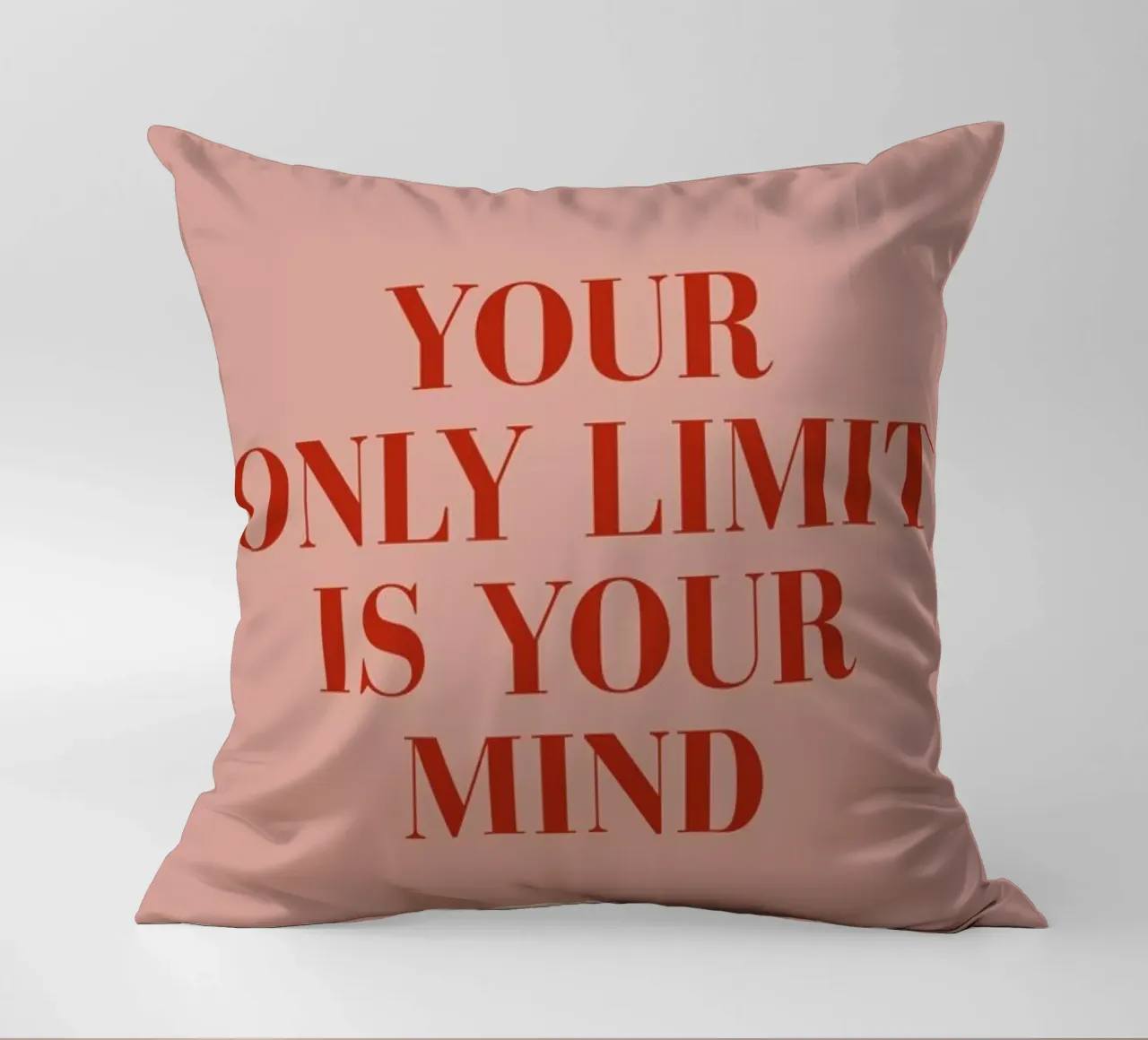 Your Only Limit kussen van daylight design studio