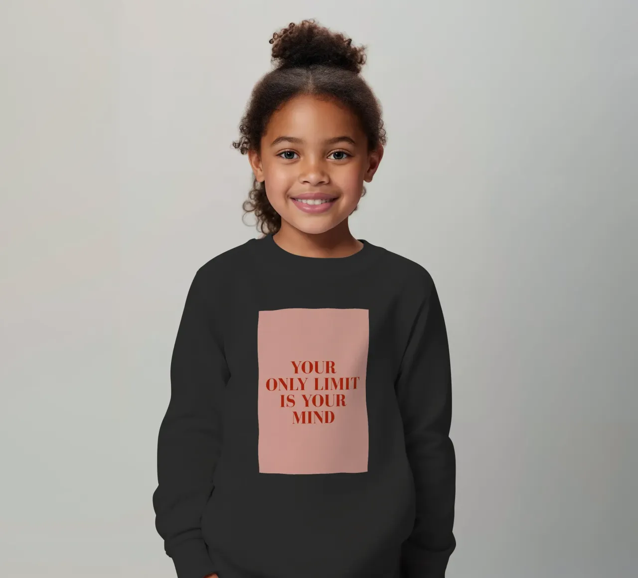 Your Only Limit felpa bambino da daylight design studio