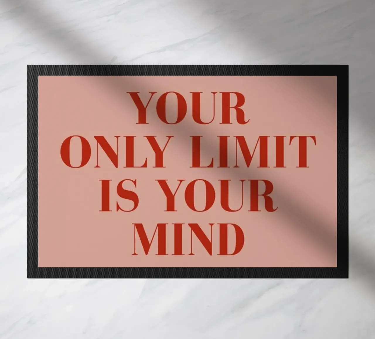 Your Only Limit paillasson de daylight design studio