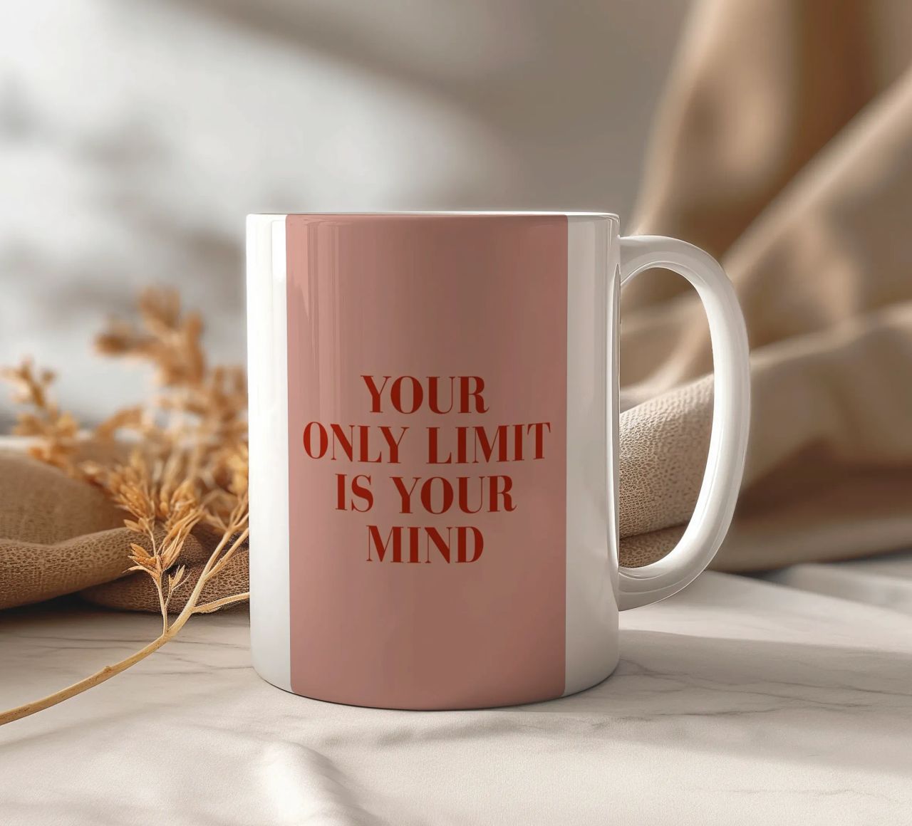 Your Only Limit tazza in ceramica da daylight design studio
