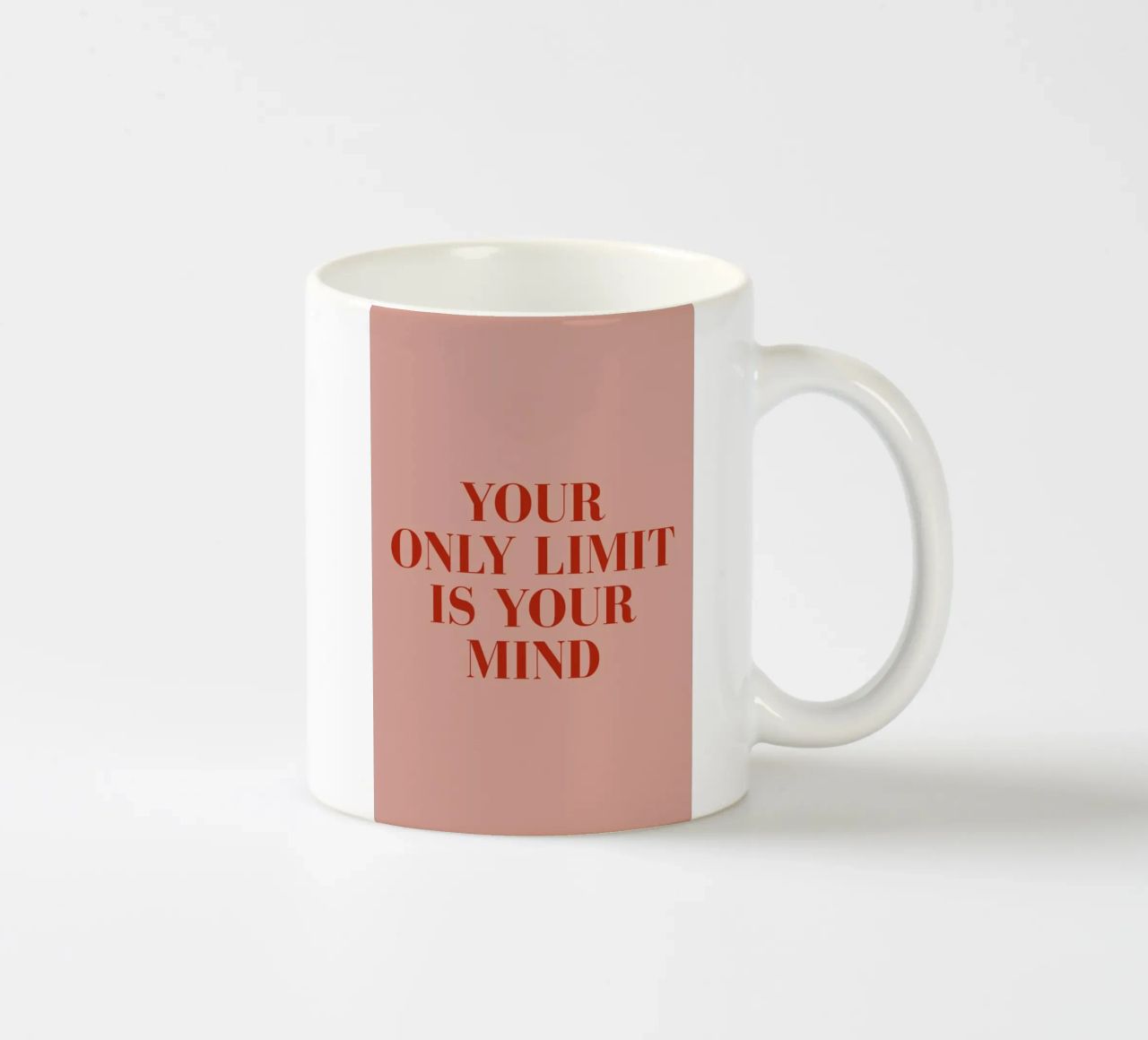 Your Only Limit tazza in ceramica da daylight design studio