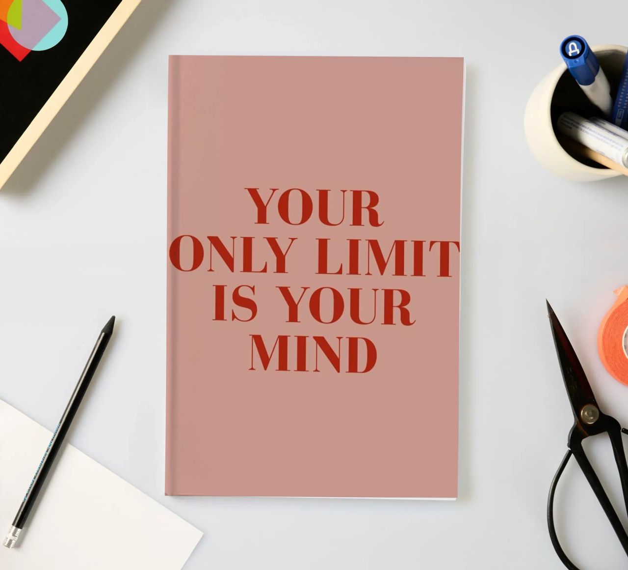 Your Only Limit notebook by daylight design studio