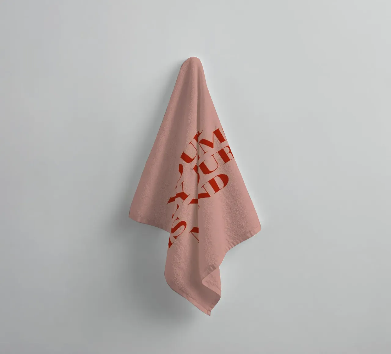 Your Only Limit towel by daylight design studio