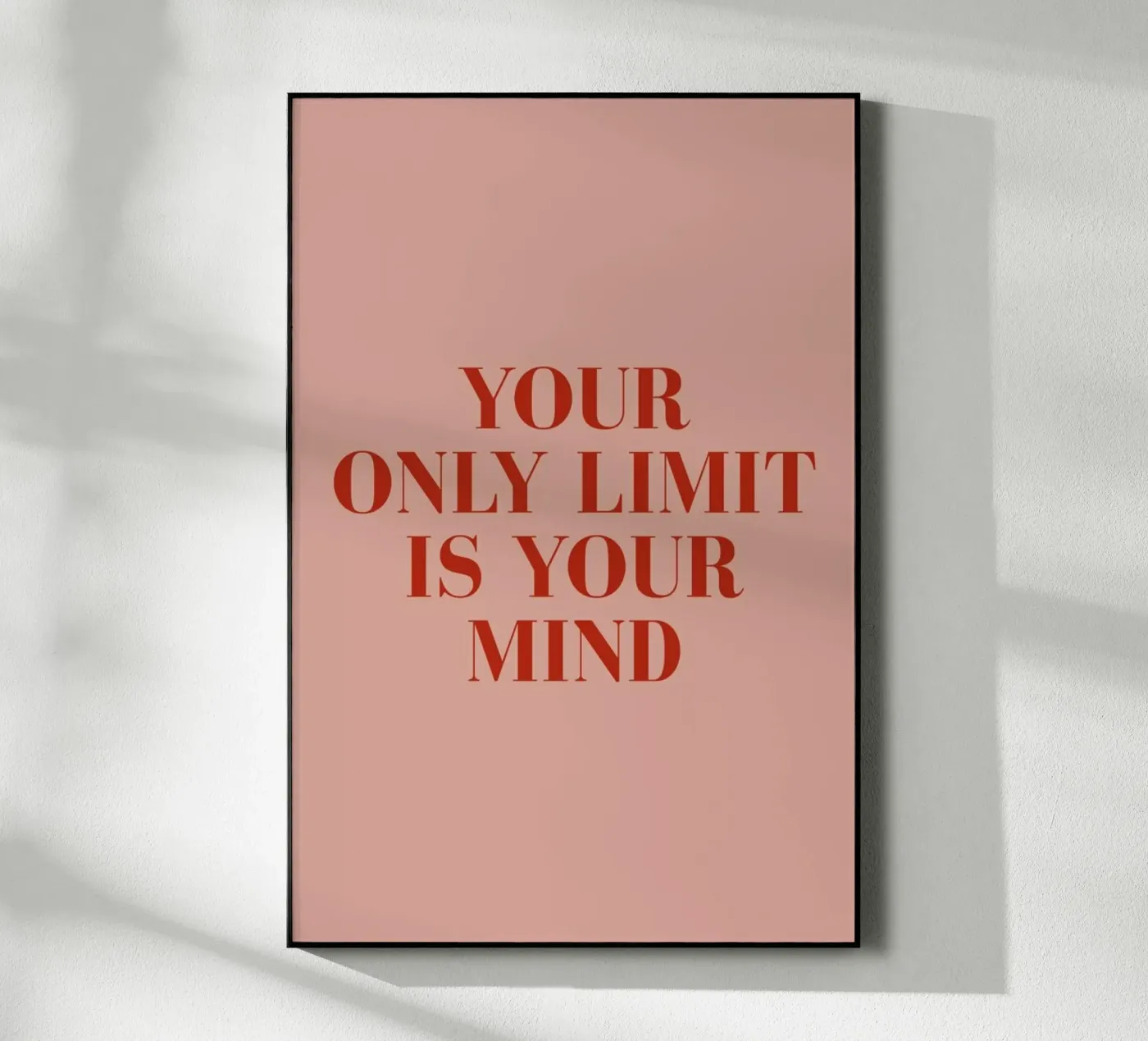 Your Only Limit plexiglass da daylight design studio