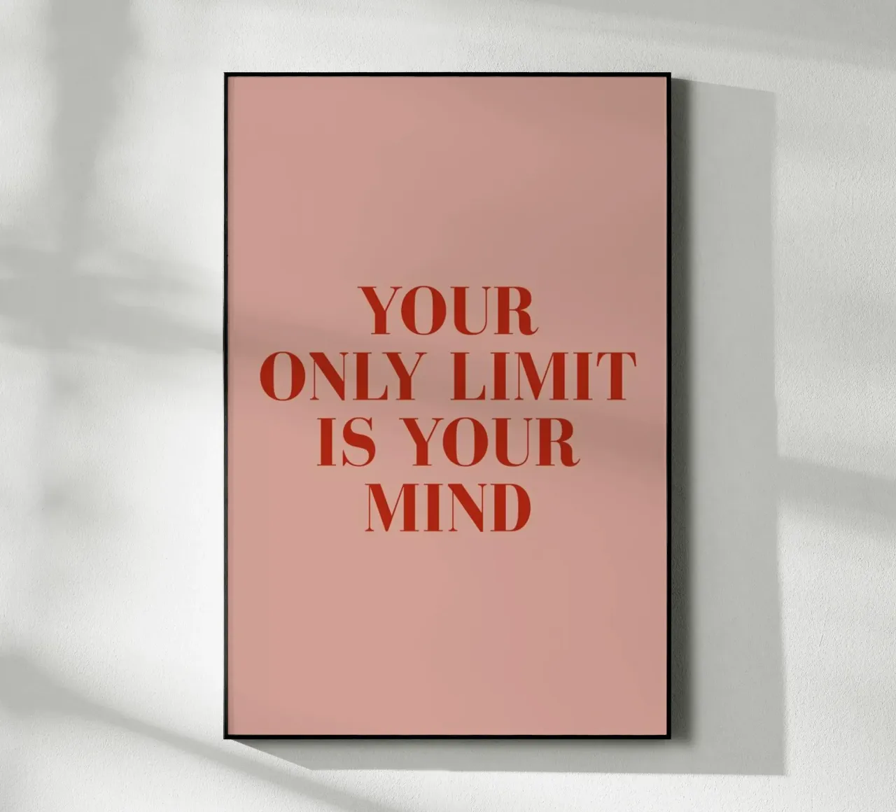 Your Only Limit plexiglass da daylight design studio