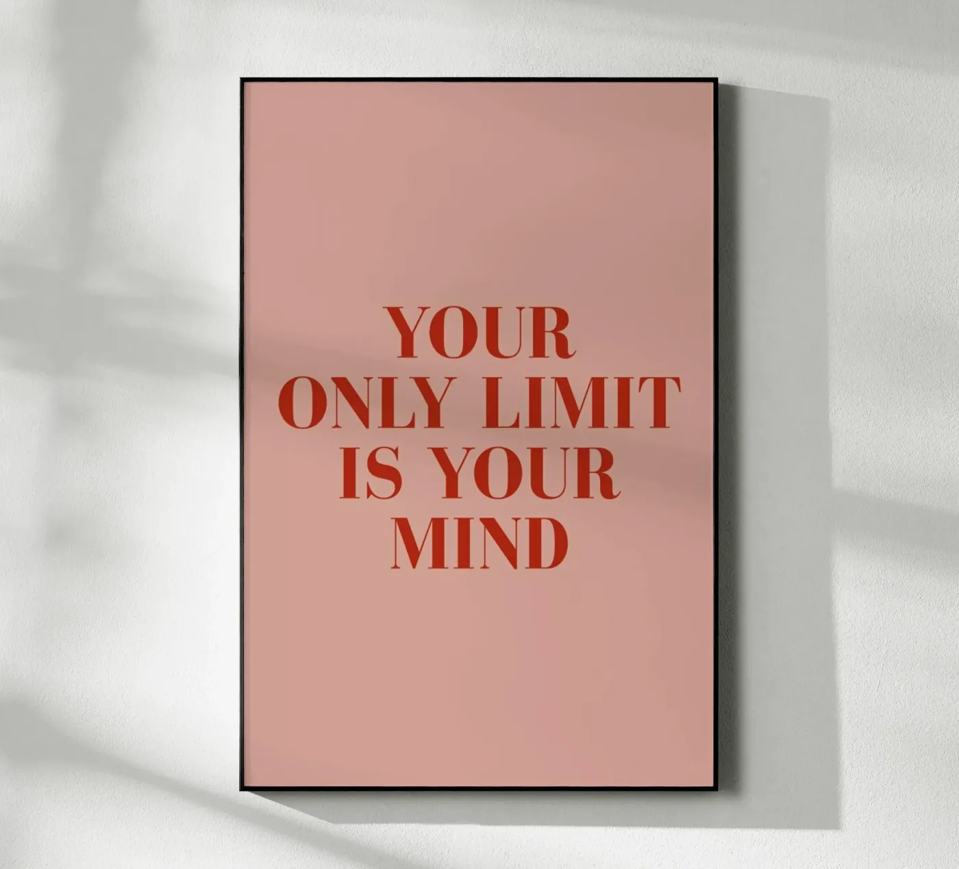 Your Only Limit plexiglass da daylight design studio