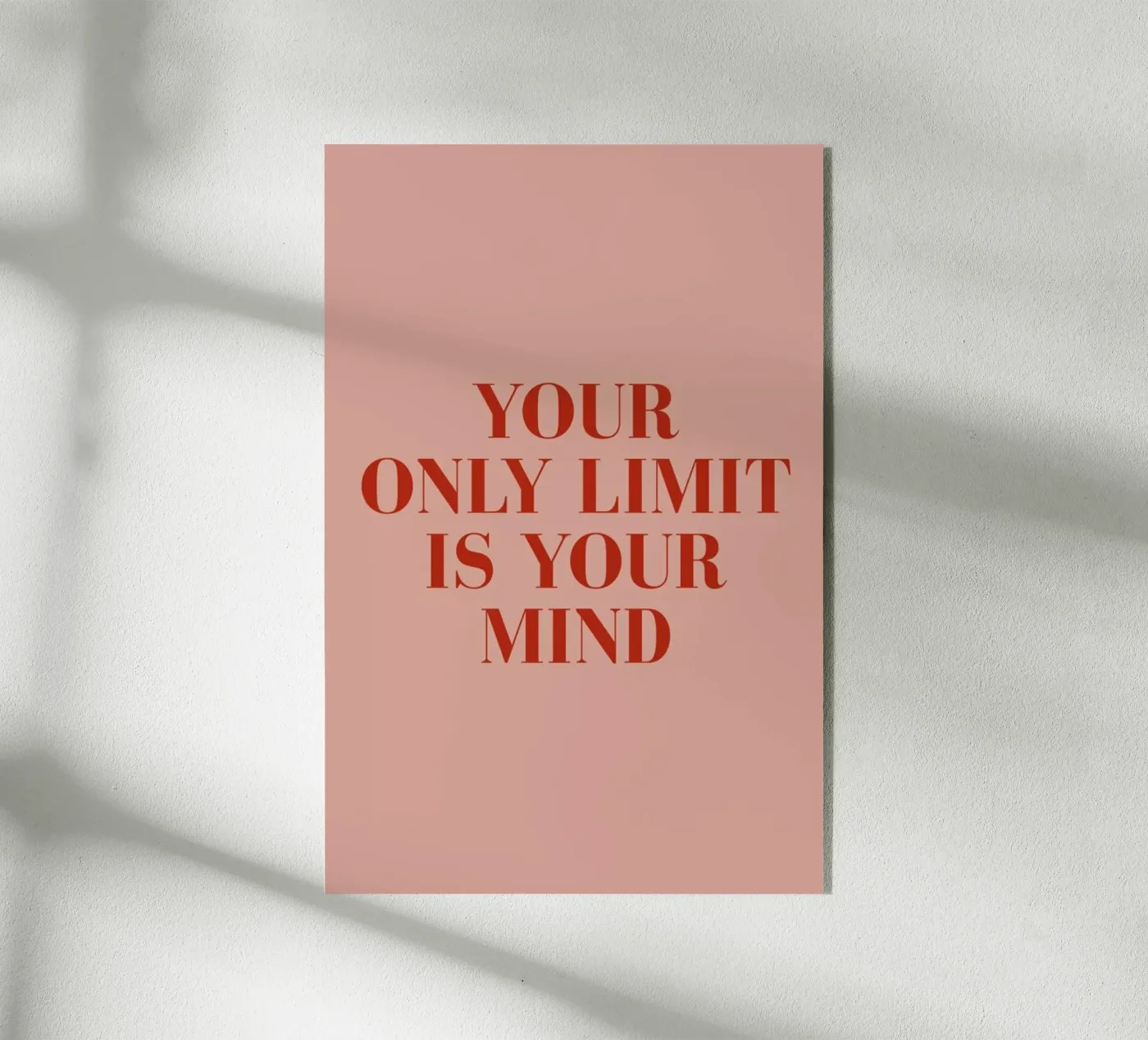 Your Only Limit plexiglass da daylight design studio