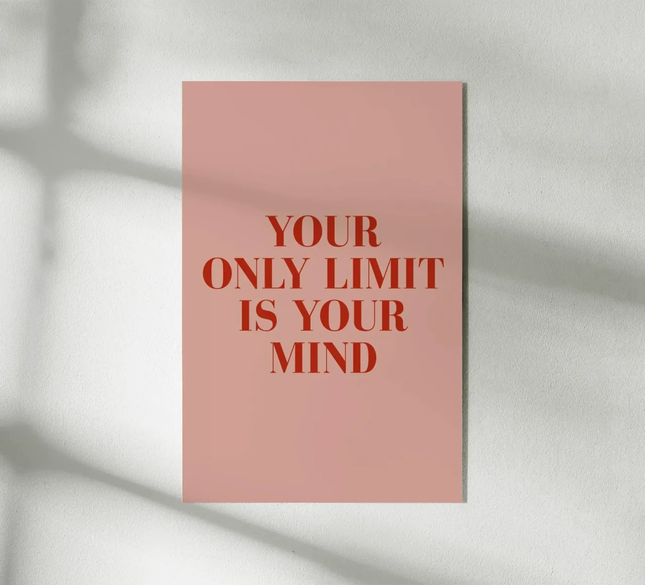 Your Only Limit plexiglass da daylight design studio