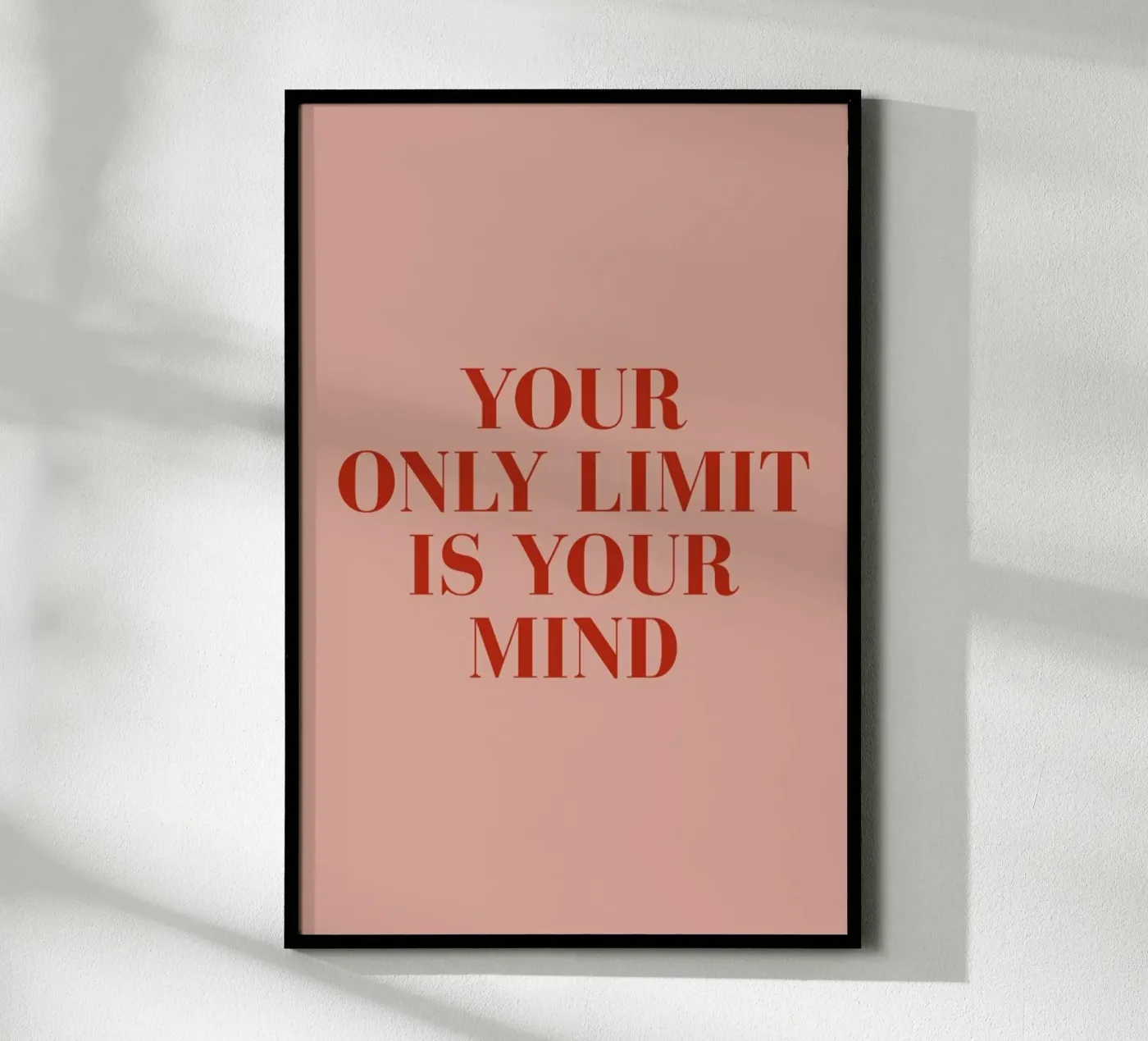 Your Only Limit poster da daylight design studio