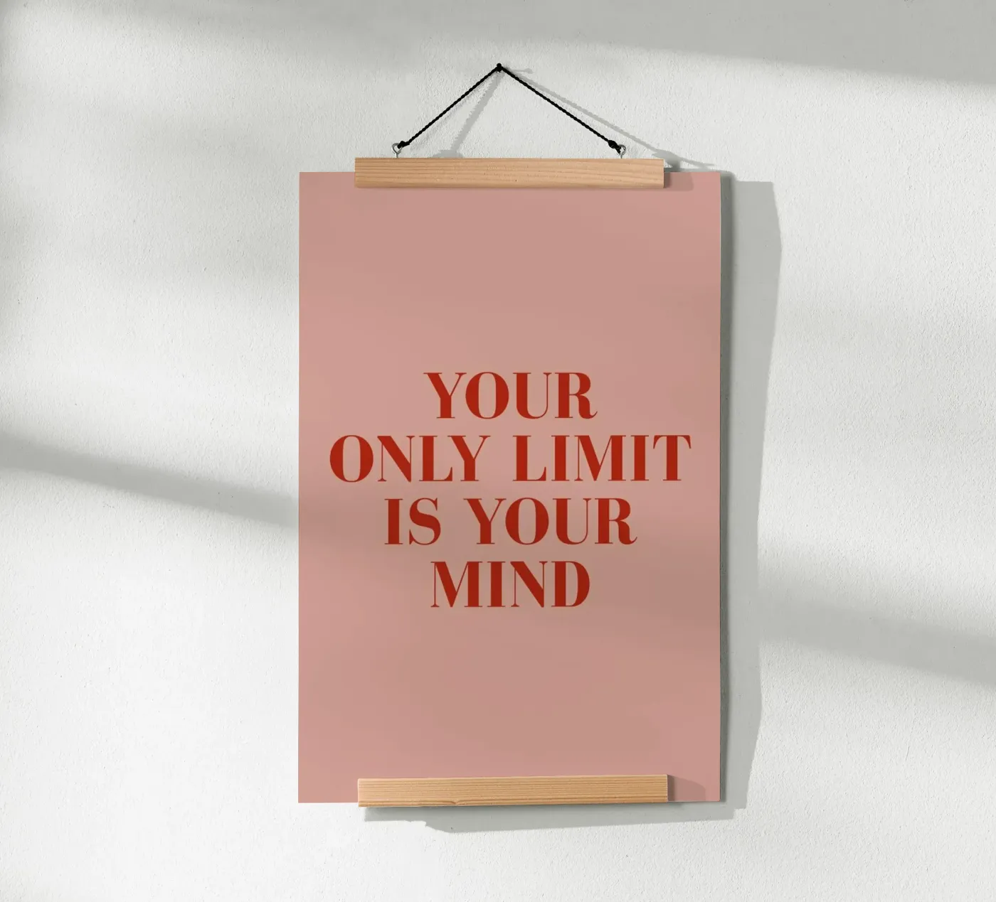 Your Only Limit poster da daylight design studio