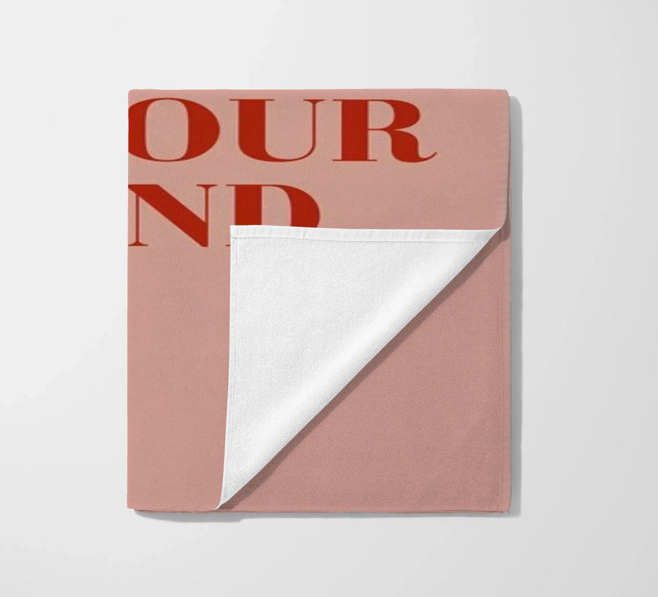 Your Only Limit beach towel by daylight design studio