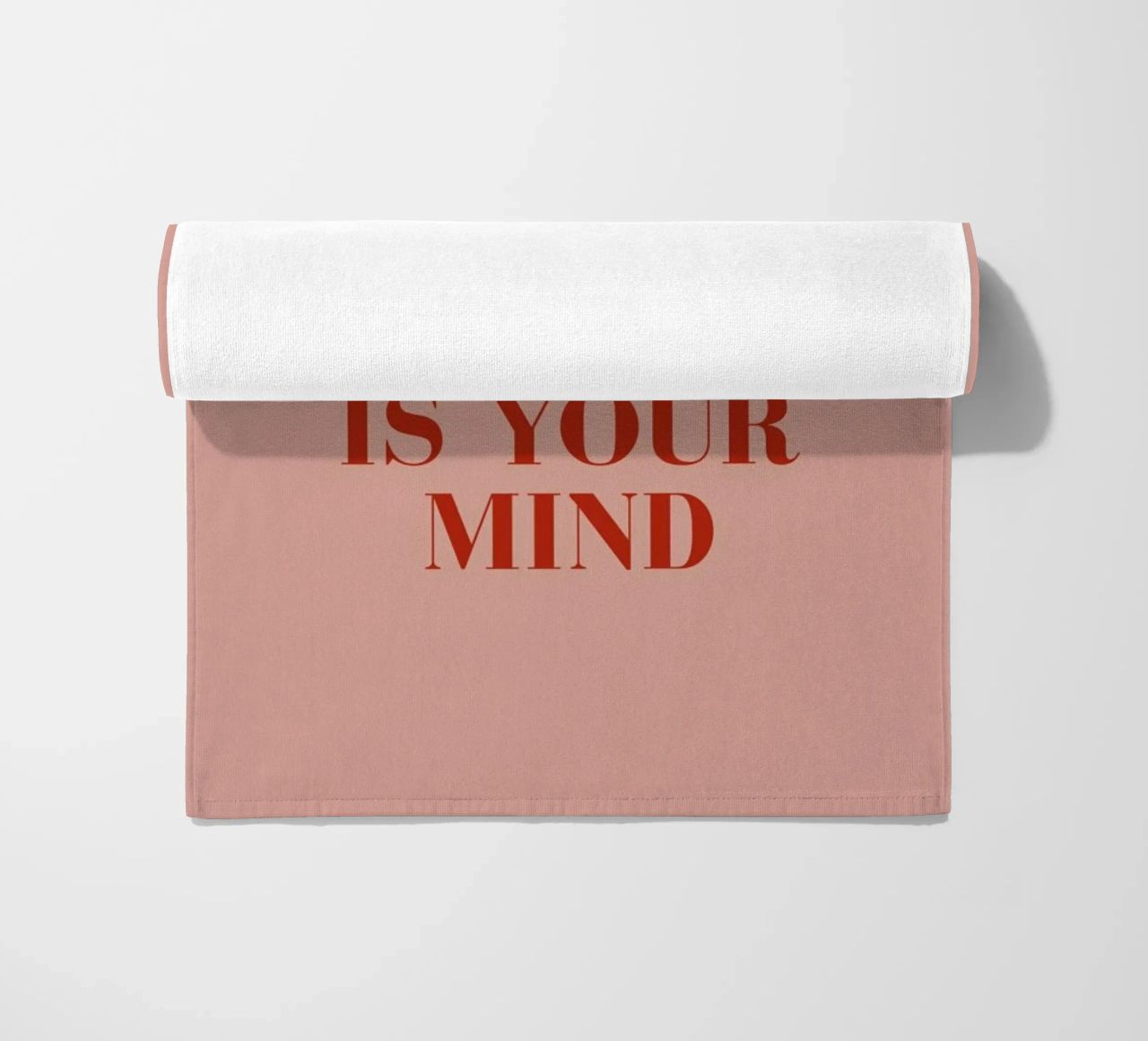 Your Only Limit beach towel by daylight design studio