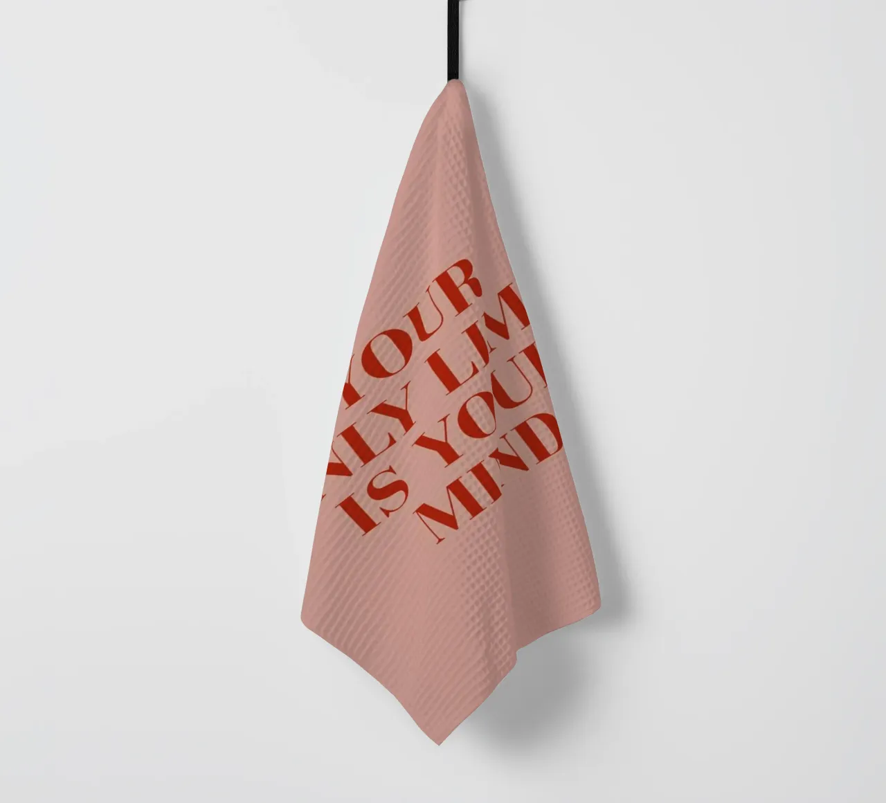 Your Only Limit Geschirrtuch von daylight design studio