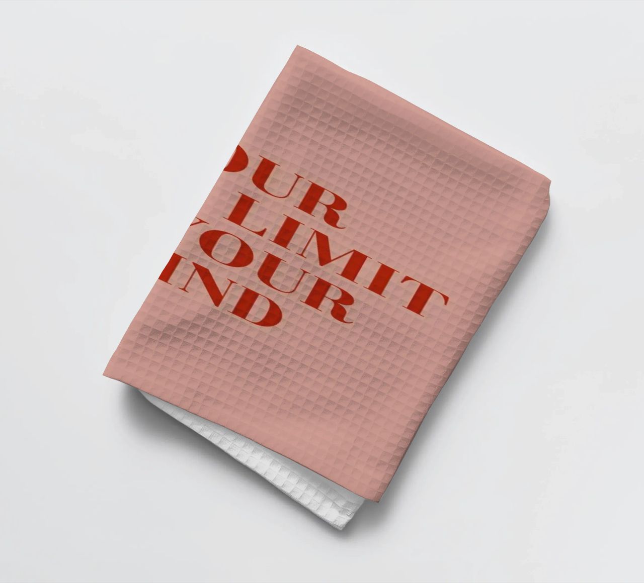 Your Only Limit tea towel by daylight design studio