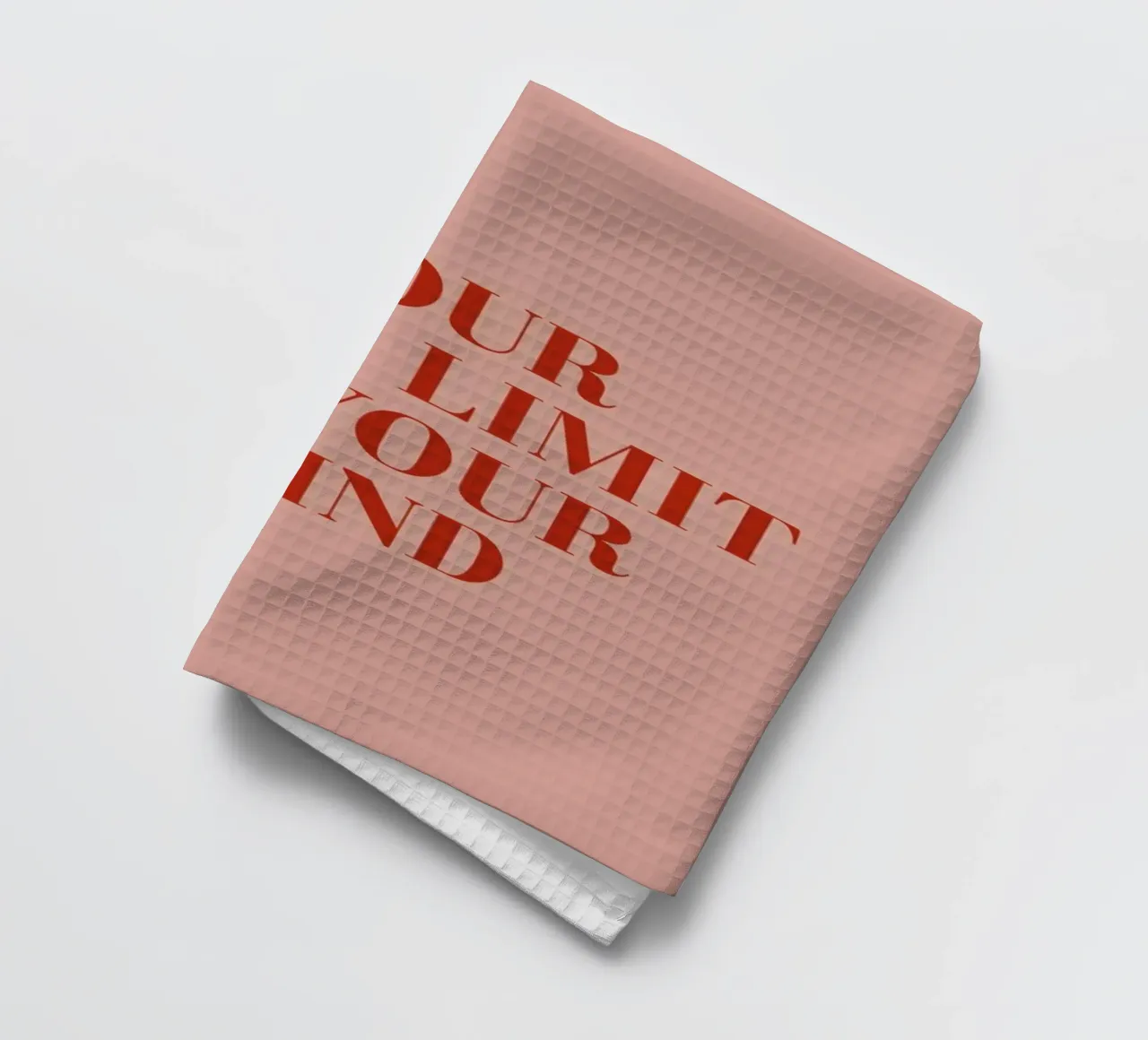 Your Only Limit tea towel by daylight design studio