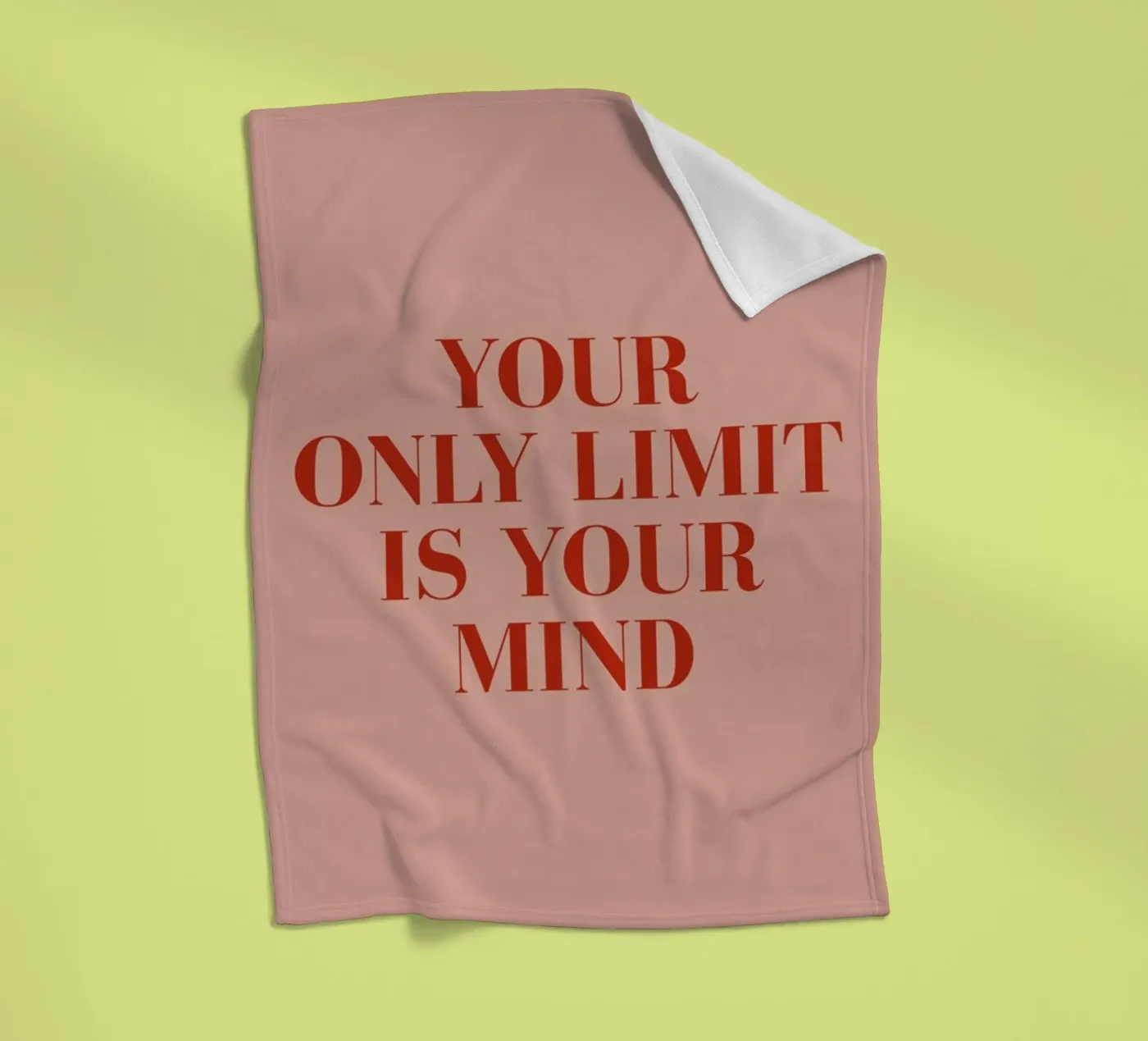 Your Only Limit Fleecedecke von daylight design studio
