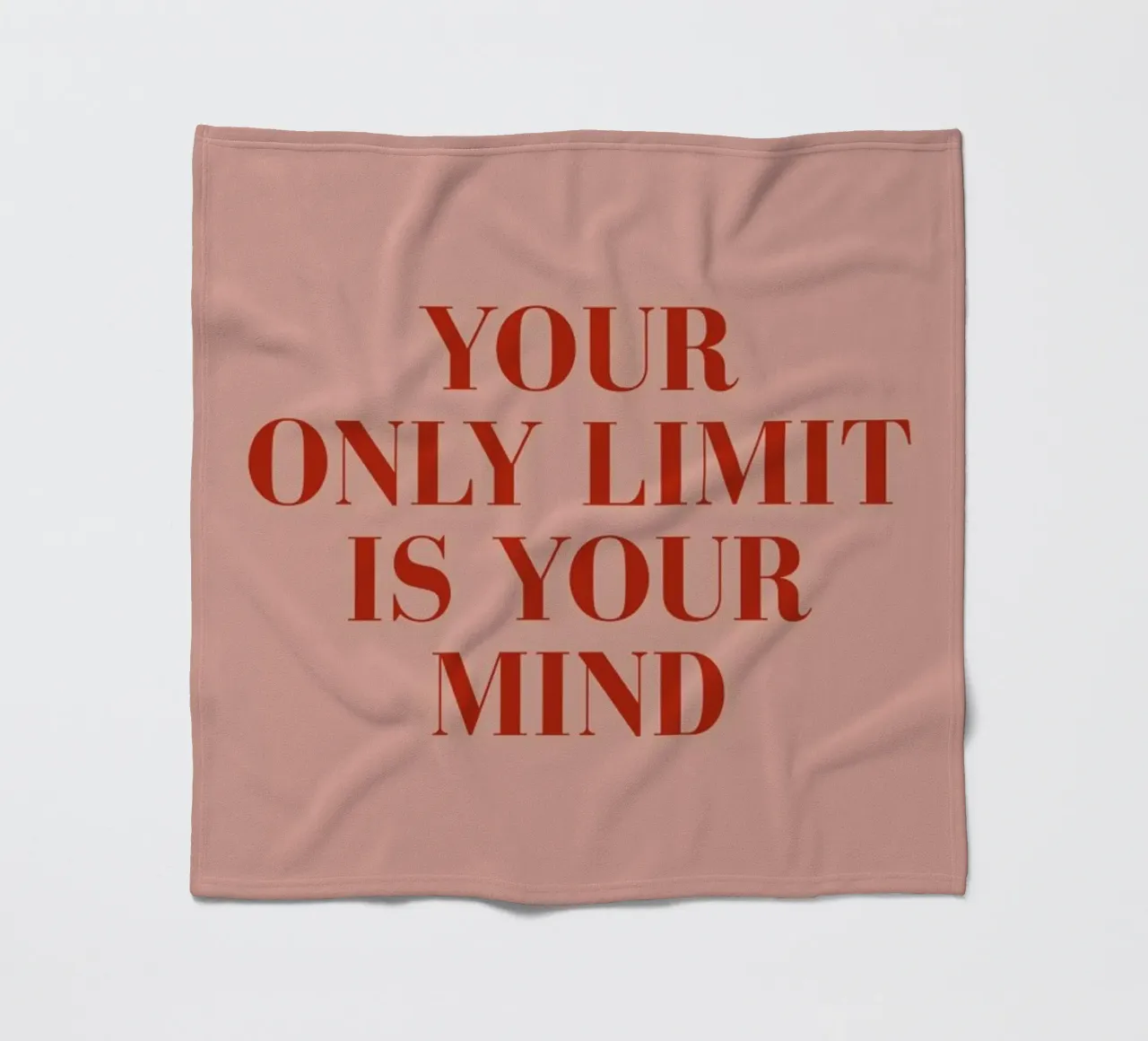 Your Only Limit fleecedeken van daylight design studio