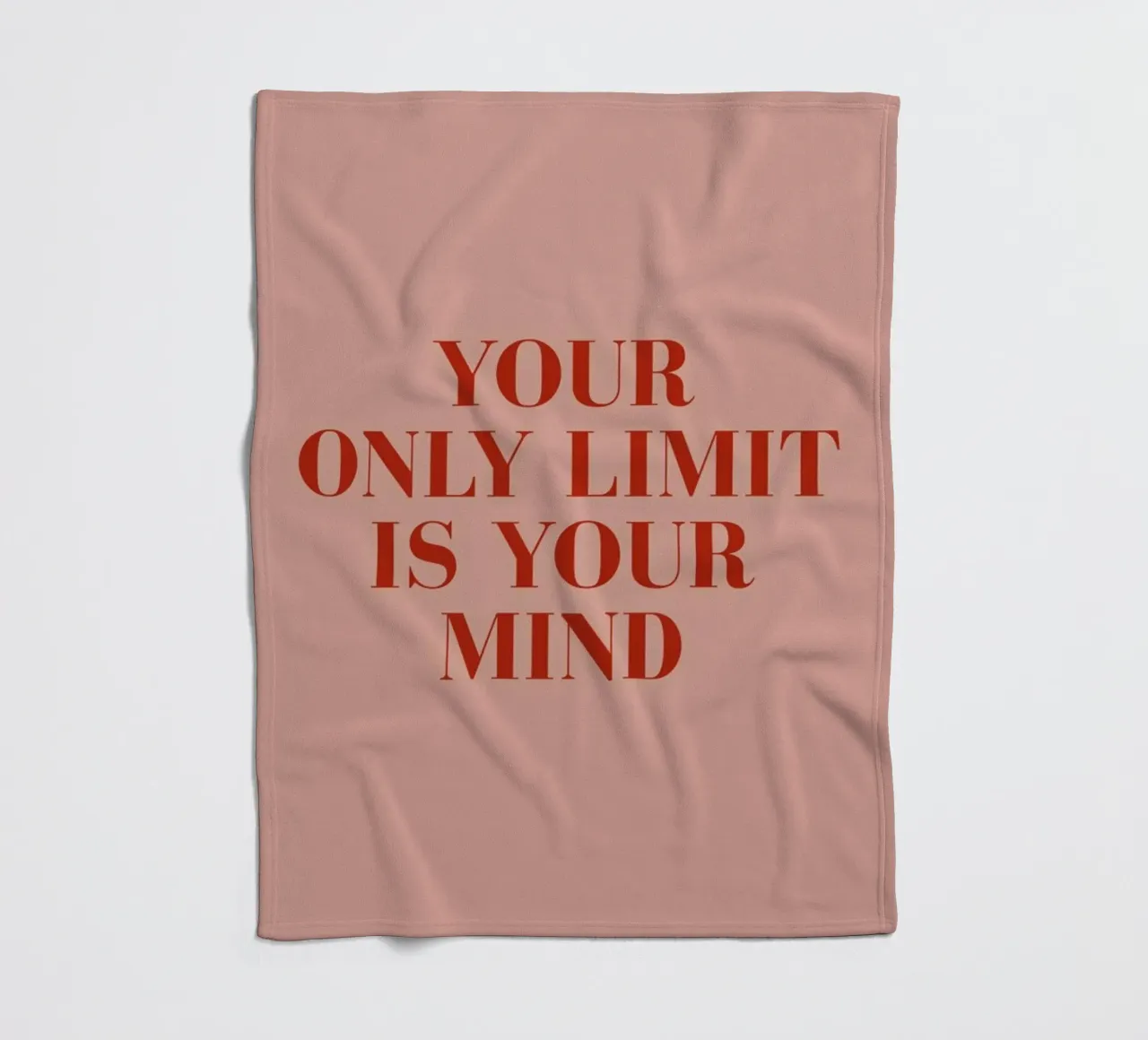 Your Only Limit coperta in pile da daylight design studio