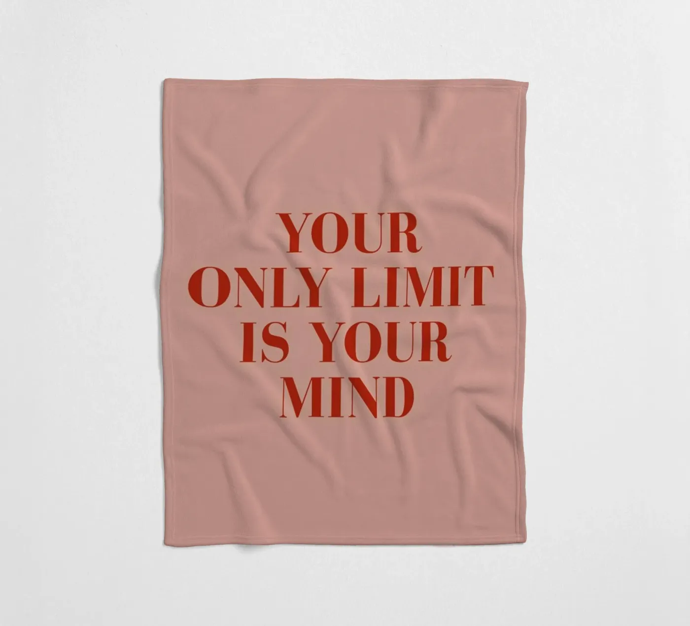 Your Only Limit Fleecedecke von daylight design studio