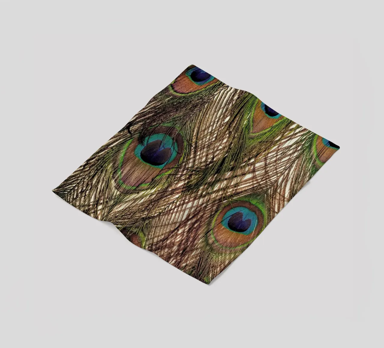 Peacock Fleecedecke von Curious Collections by Marielle Leenders