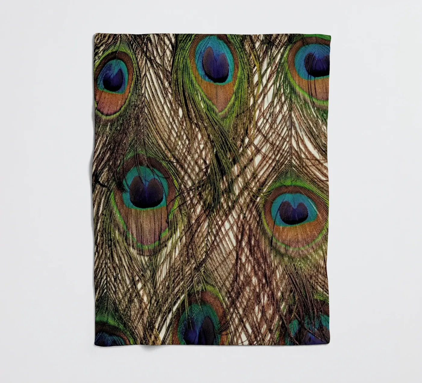 Peacock plaid polaire de Curious Collections by Marielle Leenders