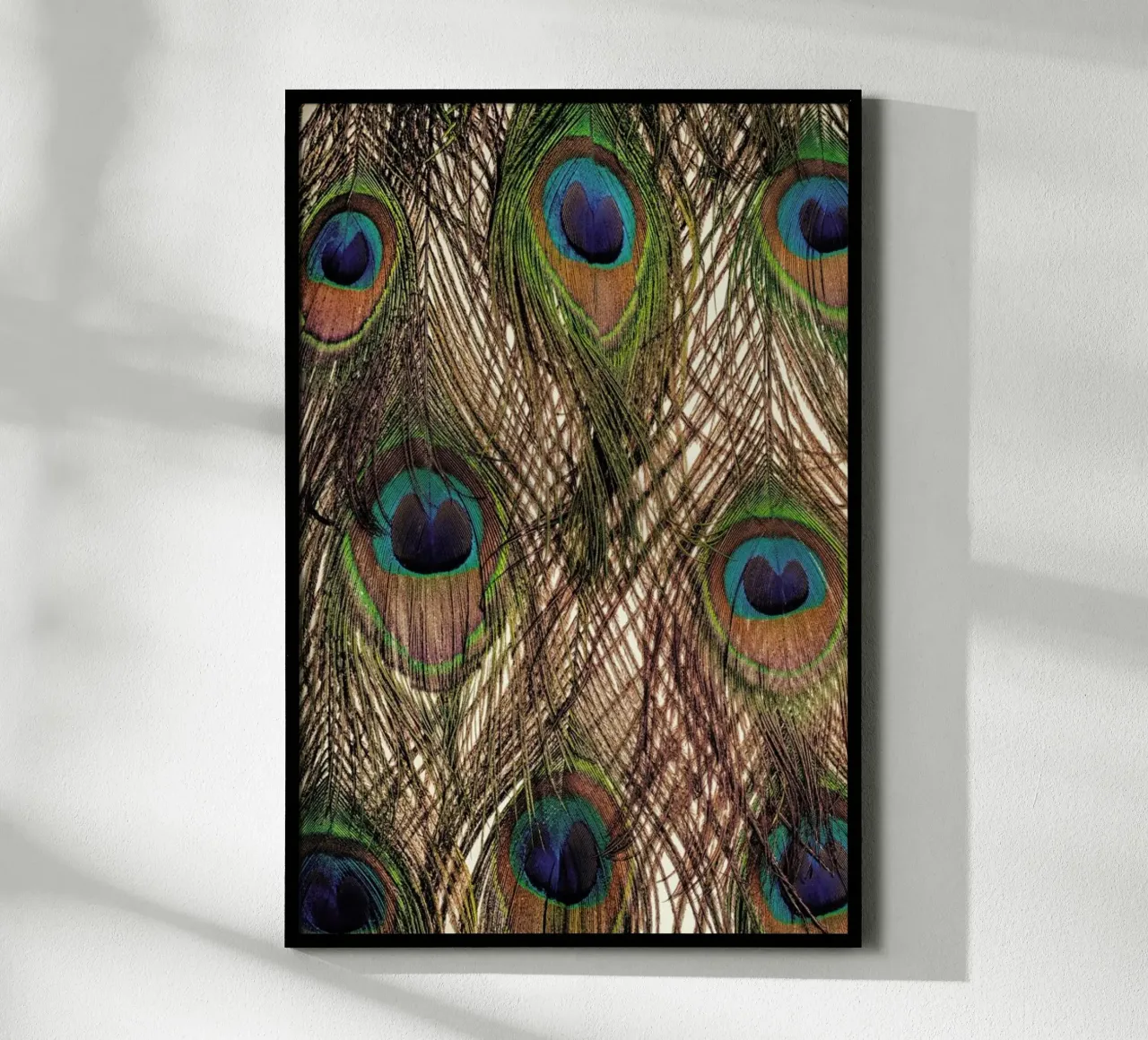 Peacock poster van Curious Collections by Marielle Leenders