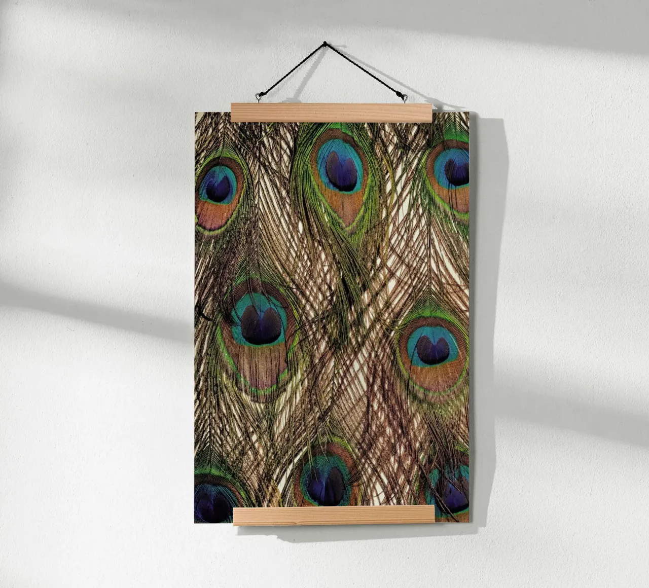 Peacock poster van Curious Collections by Marielle Leenders
