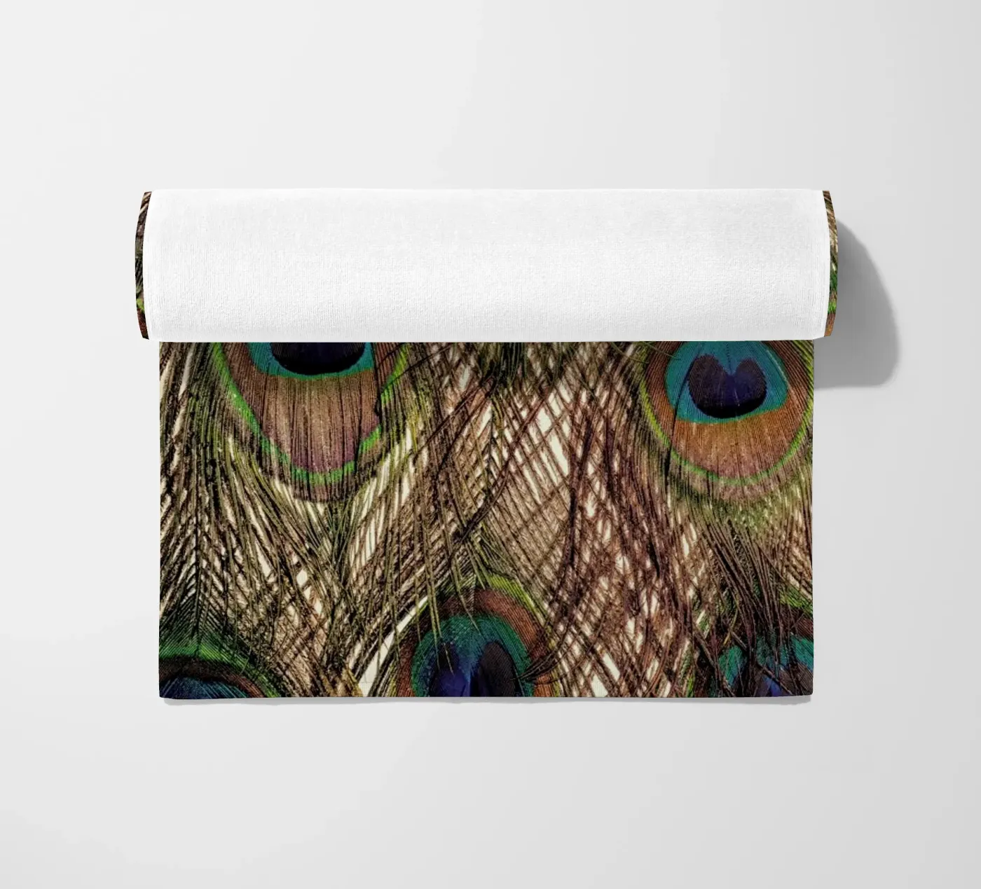 Peacock strandhanddoek van Curious Collections by Marielle Leenders