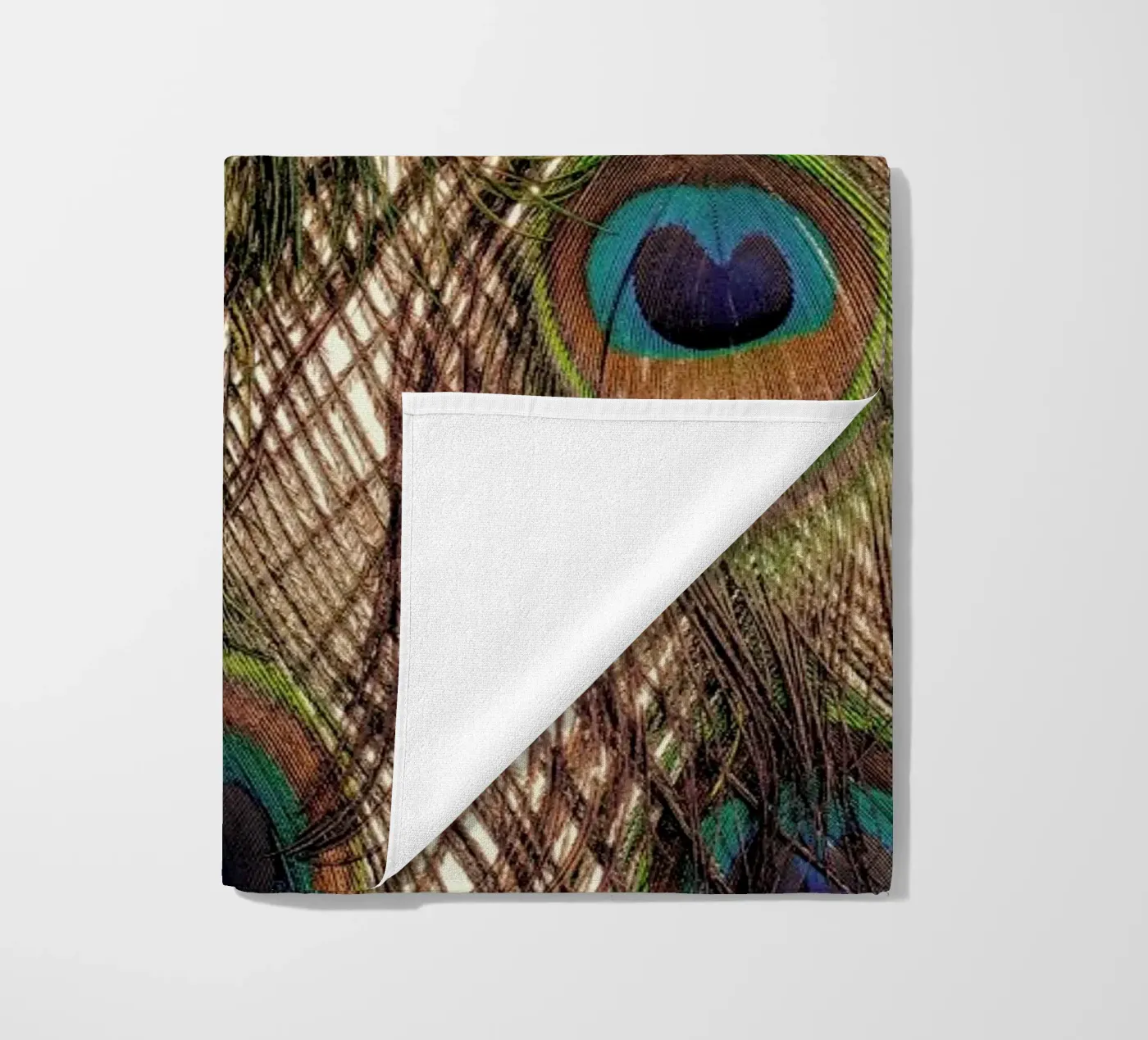 Peacock strandhanddoek van Curious Collections by Marielle Leenders