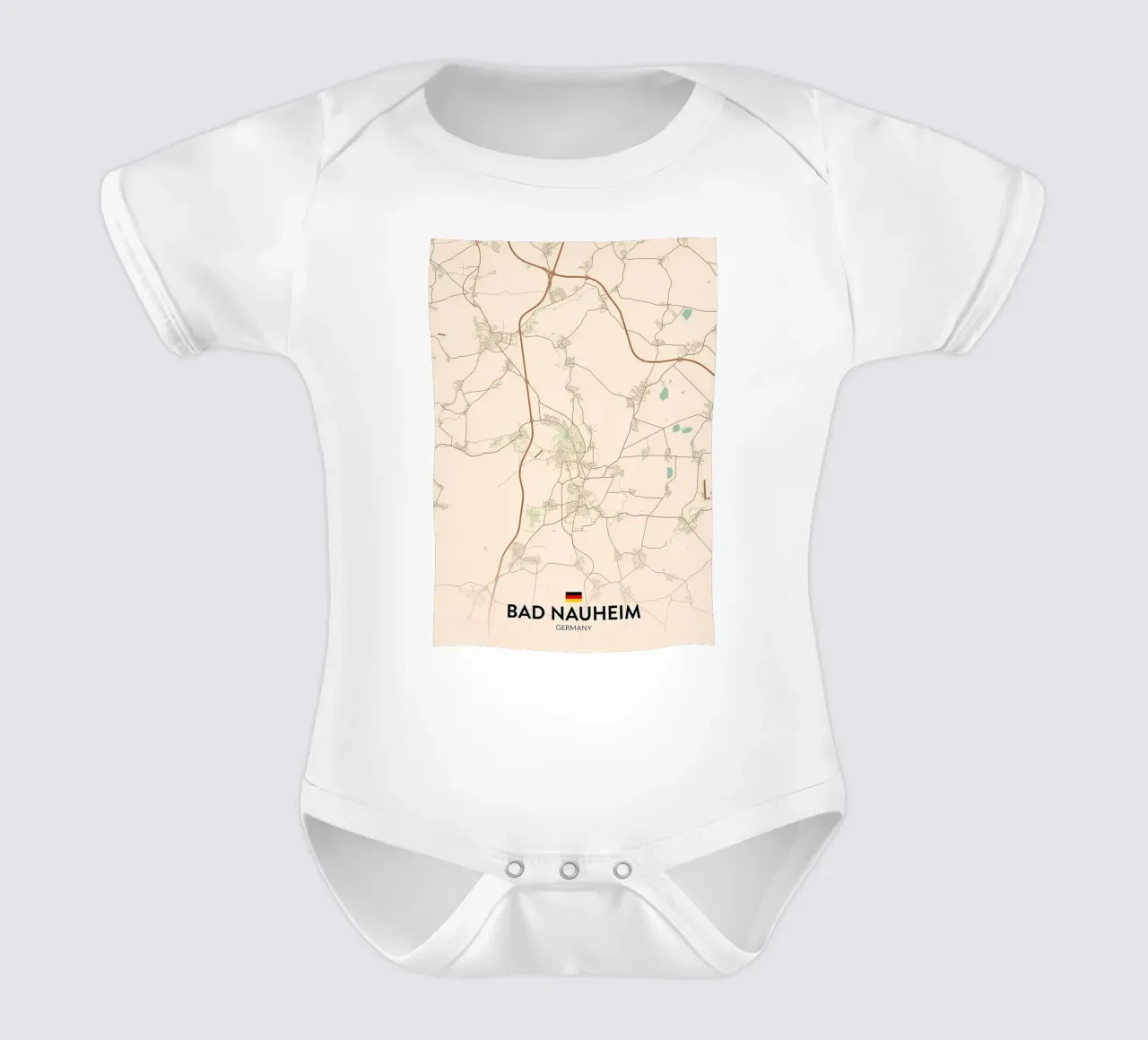 Poster short-sleeve baby romper by Jacob W MICKELSON