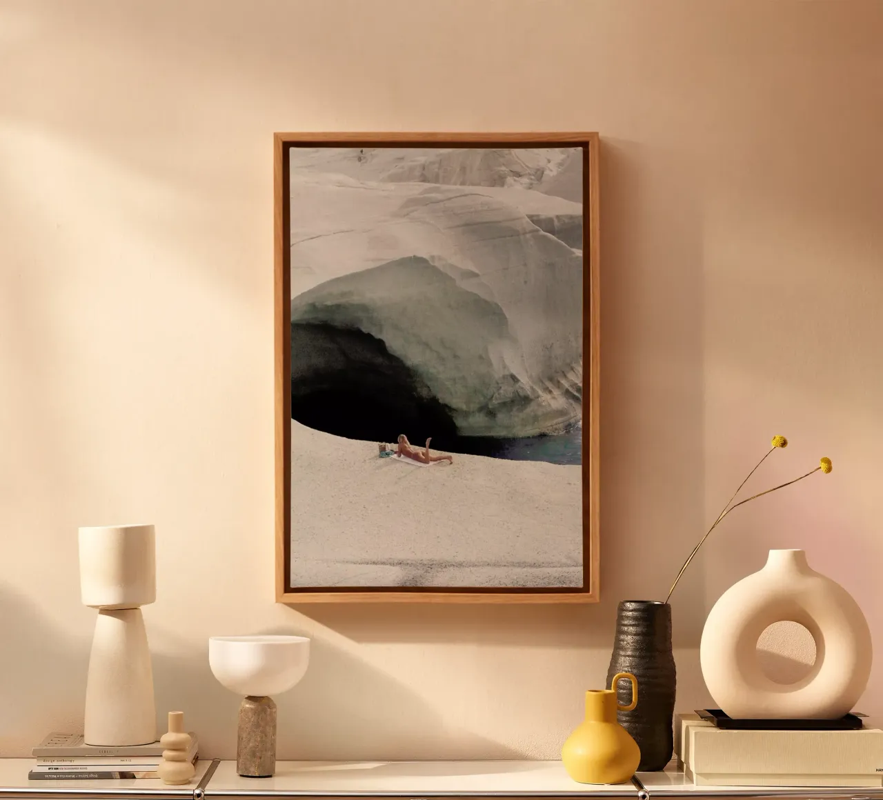 Milos canvas met Baklijst van NET Talents GmbH